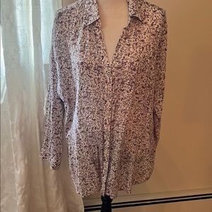 Floral Print Womens Shirt